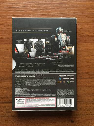 Call of Duty: Advanced Warfare - Call of duty Advanced Aarfare Atlas Limited Edition Фото обзор (Обновленный вариант)